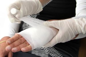 victime d'un accident de la circulation
